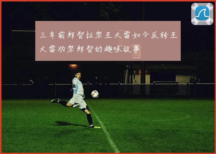 三年前郑智拉架王大雷如今反转王大雷劝架郑智的趣味故事